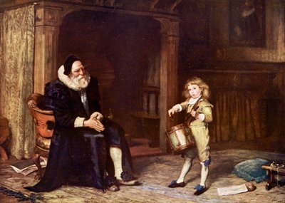 Solo (renkli litho) by John (after) Pettie