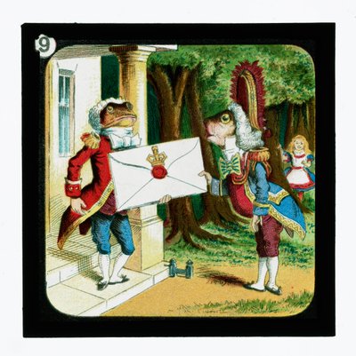 Alice Harikalar Diyarında, Renkli Fener Slaytları (fener slayt) by John (after) Tenniel