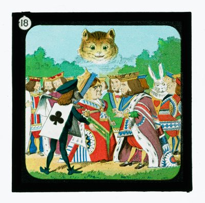 Alice Harikalar Diyarında, Renkli Fener Slaytları (fener slayt) by John (after) Tenniel