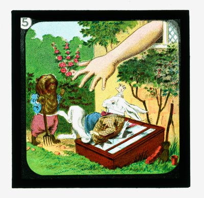 Alice Harikalar Diyarında, Renkli Fener Slaytları (fener slayt) by John (after) Tenniel