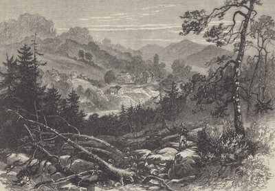 Kanada Sınır Bölgesi (lito) by Walter Charles Mills