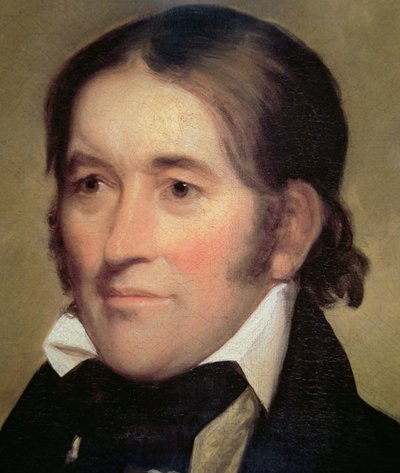 David (Davy) Crockett (1786-1836) 1834 (tuval üzerine yağlı boya) by John (attr. to) Neagle