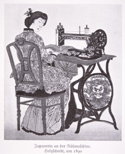 Japon Dikiş makinesi by Walter Charles Mills