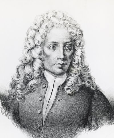 Francesco Torti (1658-1741), İtalyan anatomist ve doktor portresi by Walter Charles Mills