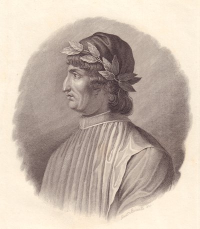 Poliziano (1454-1494) olarak da bilinen İtalyan şair ve hümanist Angelo Ambrogini