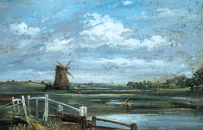Haddon yakınlarında, Derbyshire (tuval üzerine yağlı boya) by John (manner of) Constable
