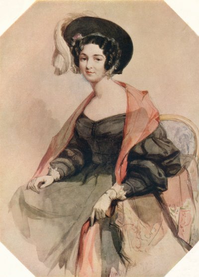 Bir Hanımefendinin Portresi, c1855 by John Absolon