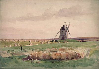 Crecy Savaş Alanı, 26 Ağustos 1346 by John Absolon