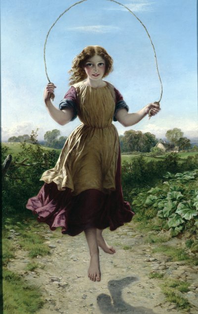 Atlayan Kız, 1863 by John Adam P. Houston