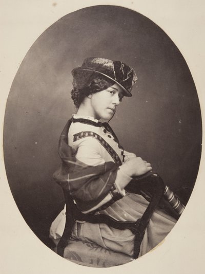Kimliği Bilinmeyen Kadın, 1865 by John Adamson