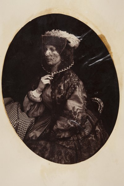 Peçeli Kadın [Miss Godfrey] by John Adamson