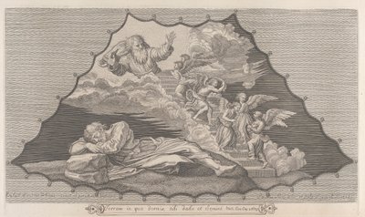 Jacob ve Göksel Merdiven by John Alexander