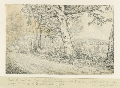 Armitage Park: karakalem, 1814 by John Allport