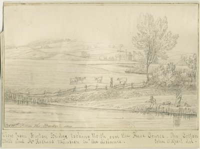 Burton-upon-Trent: kalem ve mürekkeple çizim, 1818 by John Allport