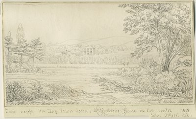 Burton-upon-Trent: kalem ve mürekkeple çizim, 1818 by John Allport