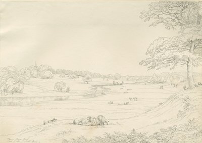 [Harika] Barr Park: kalem ve mürekkeple çizim ve [19. yüzyılın başları] by John Allport