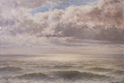 Bir Gümüş Deniz, Güney Devon, 1883 dolayları by John Anderson