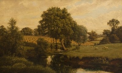 Coventry yakınlarındaki Finham Brook, 1888 by John Anderson