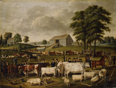 Pensilvanya Ülke Fuarı, 1824 by John Archibald Woodside