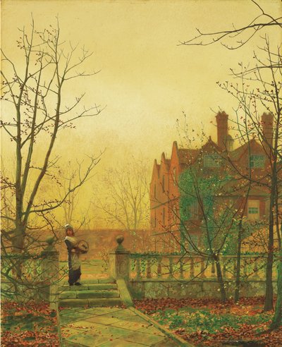 Sonbahar Altın by John Atkinson Grimshaw