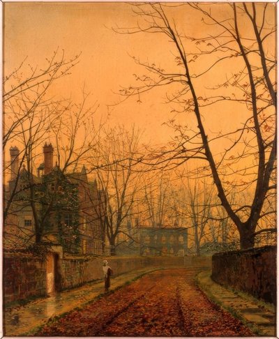 Hampstead – Sonbahar Altını by John Atkinson Grimshaw