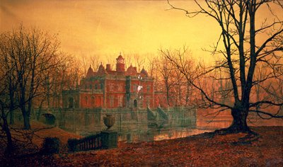 Perili ev by John Atkinson Grimshaw