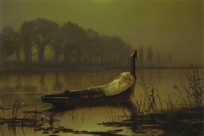 "Shalott Leydisi" by John Atkinson Grimshaw