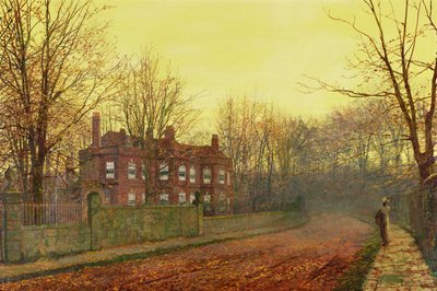 Yılın Azalan Zaferi by John Atkinson Grimshaw