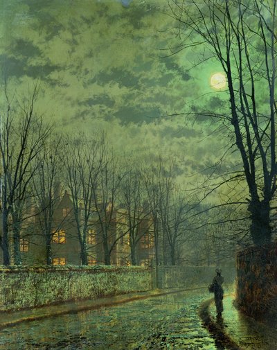 Bilinmeyen resim by John Atkinson Grimshaw