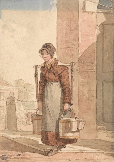 Bir Sütçü by John Augustus Atkinson