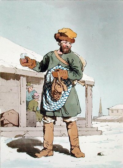 Sanatçı tarafından kazınmış Zbitenshik, 1804