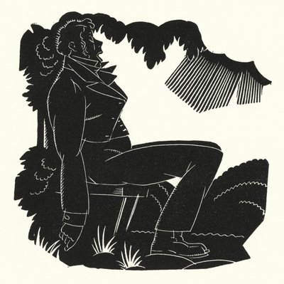 Gustave Flaubert (lito) tarafından Madame Bovary için illüstrasyon by John Austen