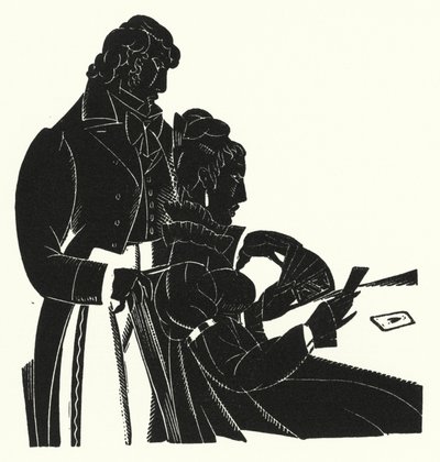 Gustave Flaubert (lito) tarafından Madame Bovary için illüstrasyon by John Austen