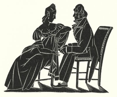 Gustave Flaubert (lito) tarafından Madame Bovary için illüstrasyon by John Austen
