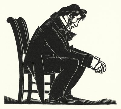 Gustave Flaubert (lito) tarafından Madame Bovary için illüstrasyon by John Austen