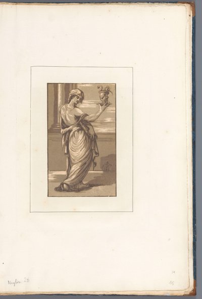 John the Evangelist kelk ile tanıştı (nesne üzerinde dizi başlığı) by John B. Skippe