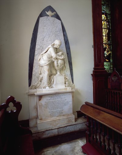 Rose Hall, 1790 Rosa Palmer Anıtı (mermer) by John Bacon