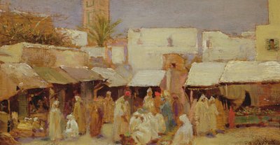 Pazar Yeri, Tanca by John Bagnold Burgess