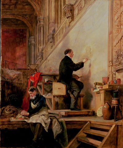Daniel Maclise (1806-70) Lordlar Kamarası