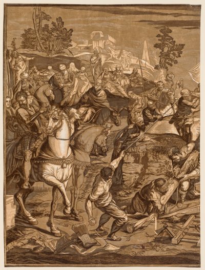 Çarmıha germe, 1741. by John Baptist Jackson