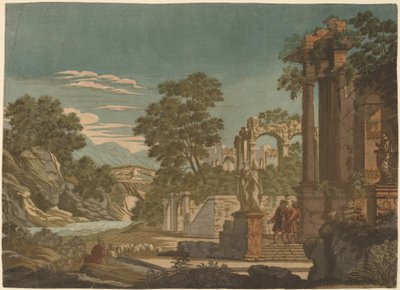 Ulysses ve Polyphemus by John Baptist Jackson, Francesco Primaticcio
