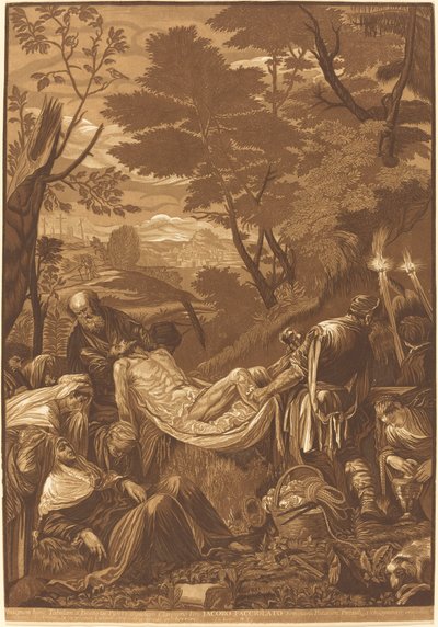 mezar by John Baptist Jackson after Jacopo Bassano