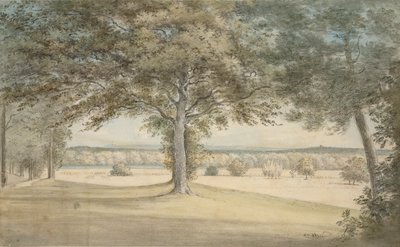 Kirtlington Parkı, 9 Ekim 1783 by John Baptist Malchair