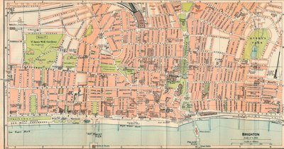 Brighton, c20th Century by John Bartholomew