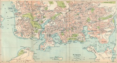 Plymouth, c20th Century by John Bartholomew