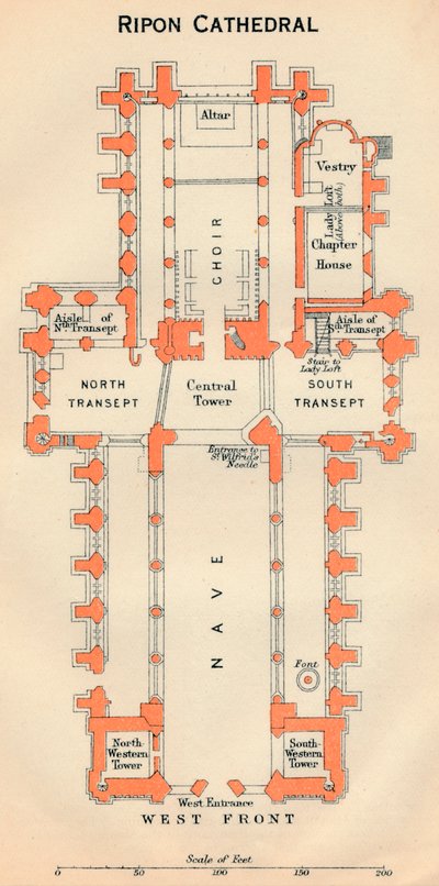 Ripon Katedrali, c20th Century by John Bartholomew