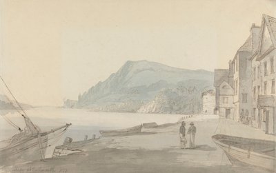 Dartmouth'ta rıhtım by John Baverstock Knight