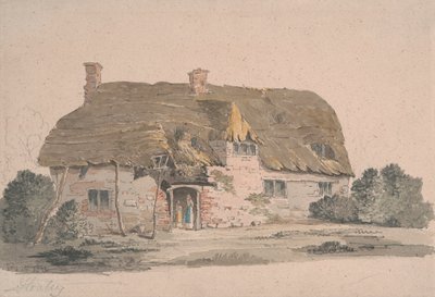 Henley yakınlarındaki Sazdan Kulübe by John Baverstock Knight