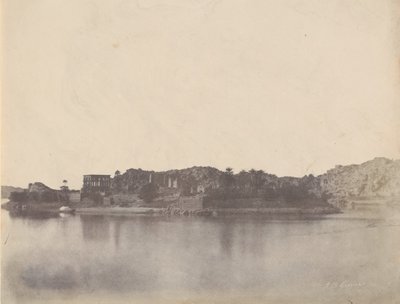 Philae Adası, 1853-54. by John Beasley Greene