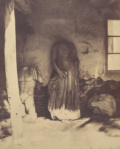 İsimsiz [Roma heykelleri, Cherchell Müzesi], 1856. by John Beasley Greene